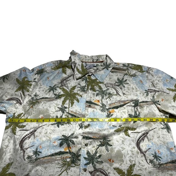 Columbia Hawaiian Shirt Multicolor Size XXL - Picture 5 of 6